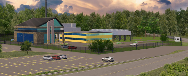 An illustrative rendering of the future MMRP at Chalk River